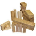 Juguetes 2015 Nuevos Productos Escuela De Madera Real Hollow Natural Blocks For Kids